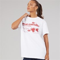 L'amore Couture Womens Posey T-Shirt White