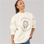 L'amore Couture Womens Genevra Sweatshirt Cream