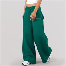 L'amore Couture Womens Orielle Wide Leg Joggers Green