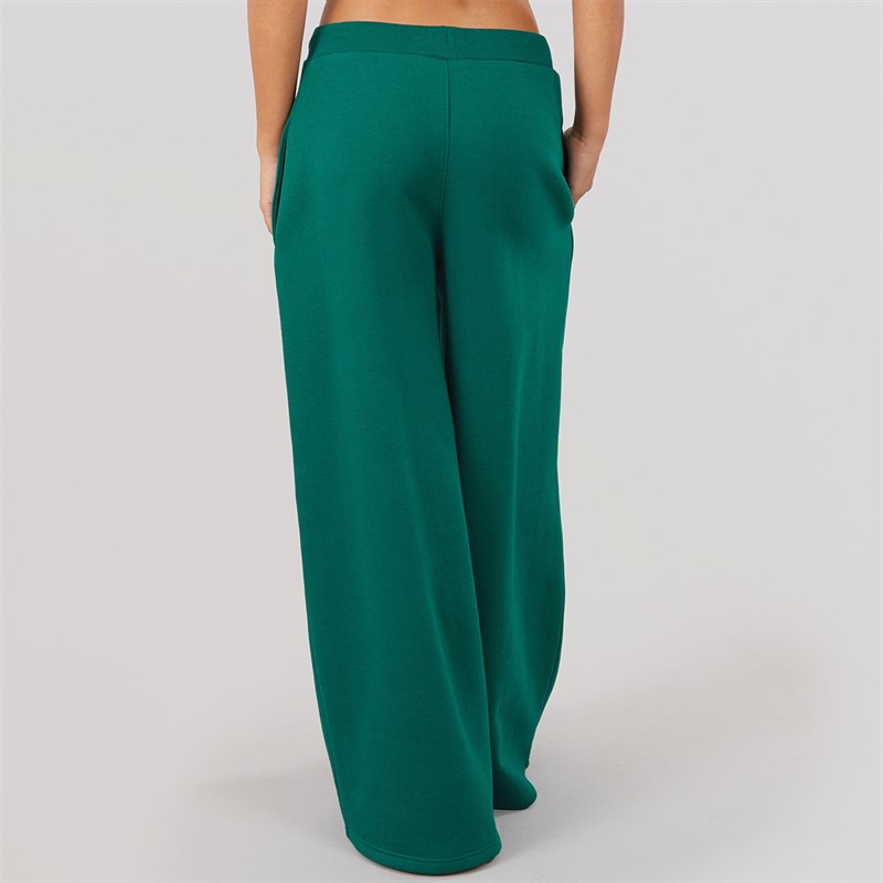 L'amore Couture Womens Orielle Wide Leg Joggers Green