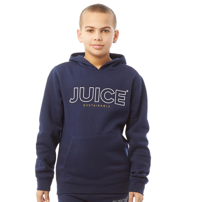 JUICE Drenge Leon Hættetrøjer Mørk Blå