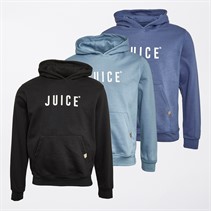 JUICE Mens Malec Three Pack Hoodies Black/Dark Blue/Light Blue