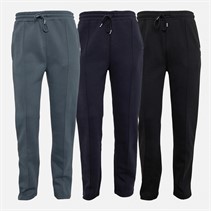 JUICE Mens Entigo Three Pack Tailored Joggers Black/Dark Grey/Navy