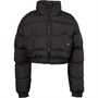RUBY TUESDAY Girls Cropped Puffer Jacket Black