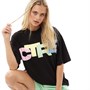 Couture Club Dame Ctre Logo Oversized T-shirts Sort
