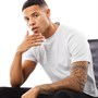 Couture Club Herre Essentials Signature T-shirts Lys Grå
