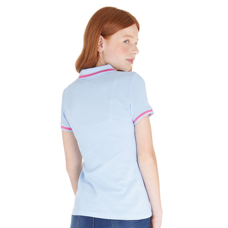 U.S. POLO ASSN. Girls Short Sleeve Polo Windsurfer