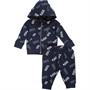 U.S. POLO ASSN. Boys AOP Zip Tracksuit Navy Blazer