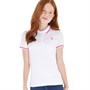 U.S. POLO ASSN. Girls Short Sleeve Polo Bright White