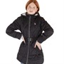 U.S. POLO ASSN. Girls Belted Puffer Coat Black