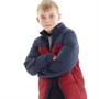 U.S. POLO ASSN. Boys Colourblock Puffer Jacket Biking Red