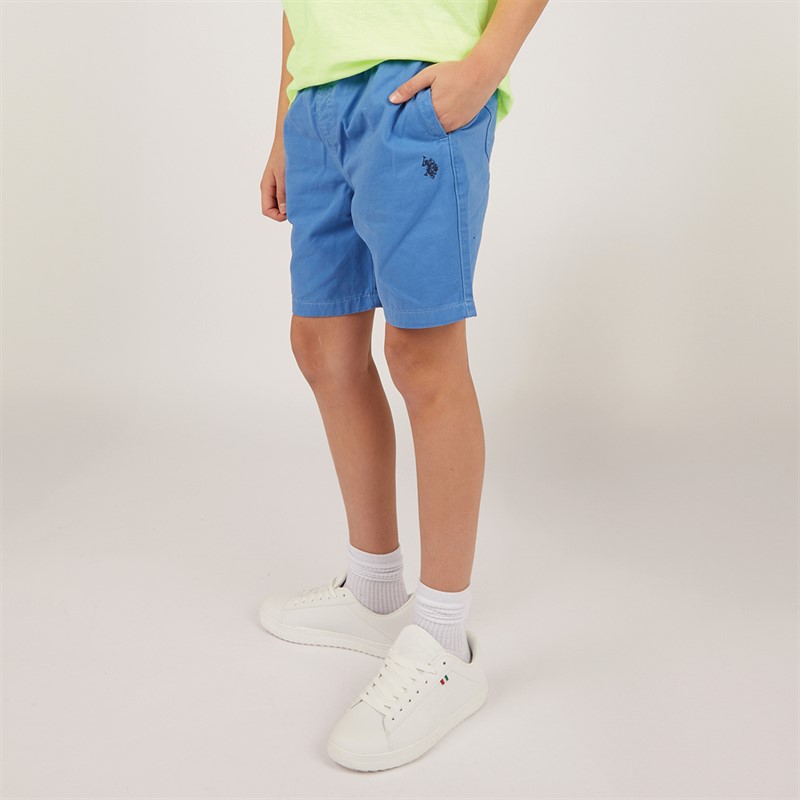 U.S. POLO ASSN. Boys Classic Shorts Parisian Blue