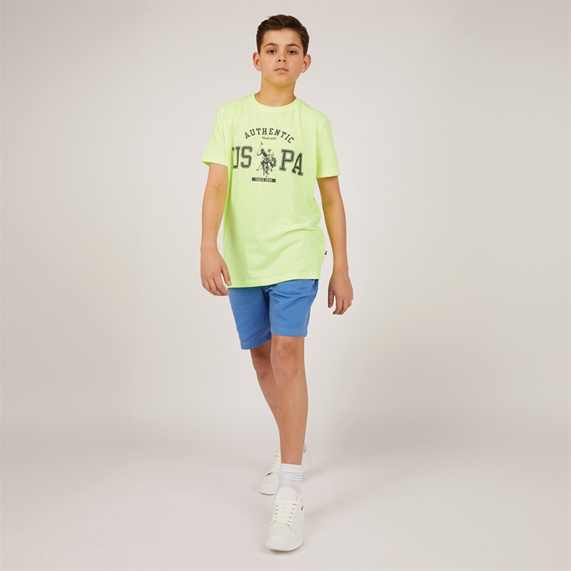 U.S. POLO ASSN. Boys Classic Shorts Parisian Blue