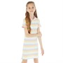 U.S. POLO ASSN. Girls Stripe Polo Dress Romance Rose