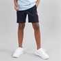 U.S. POLO ASSN. Boys Sliced Side Shorts Navy Blazer