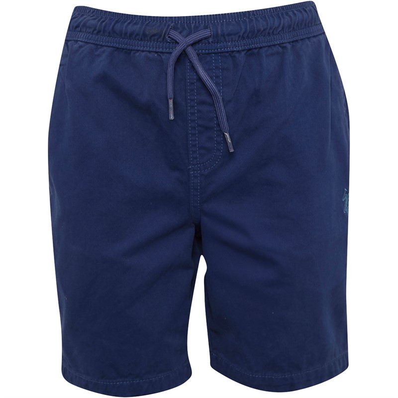 U.S. POLO ASSN. Boys Classic Shorts Blue Print