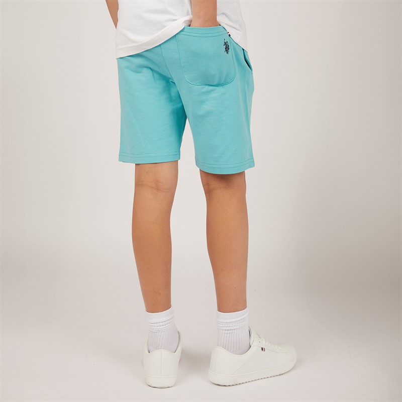 U.S. POLO ASSN. Boys 1890 Sweat Shorts Aquarelle