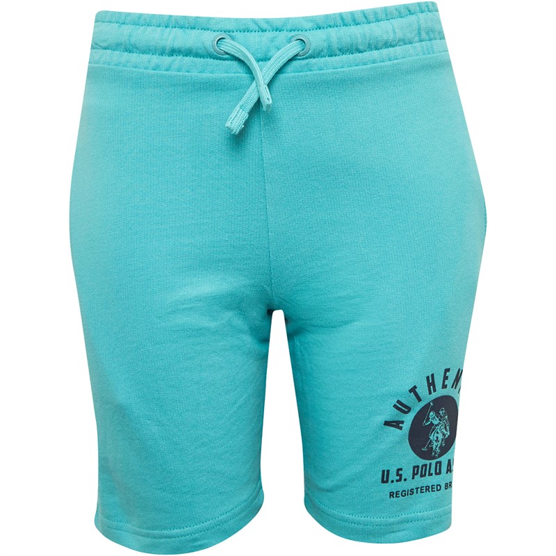 U.S. POLO ASSN. Boys 1890 Sweat Shorts Aquarelle