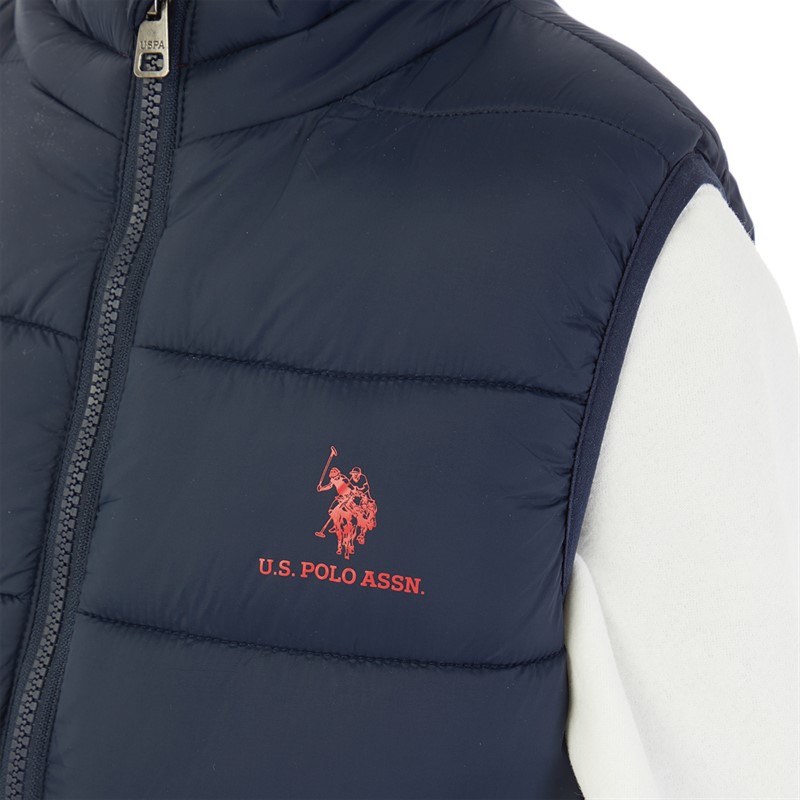 U.S. POLO ASSN. Boys Lightweight Gilet Dark Sapphire Navy