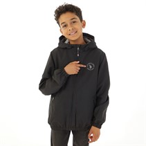 U.S. POLO ASSN. Boys Fleece Lined Windcheater Jacket Black