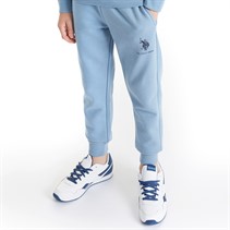 U.S. POLO ASSN. Boys Joggers Fadded Denim