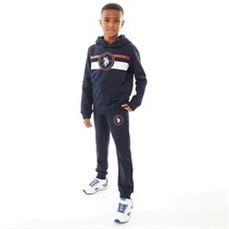 U.S. POLO ASSN. Boys Sport Circle Graphic OTH Tracksuit Set Dark Sapphire Navy