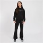 U.S. POLO ASSN. Girls Loose Fit Hoodie And Wide Leg Joggers Tracksuit Set Black
