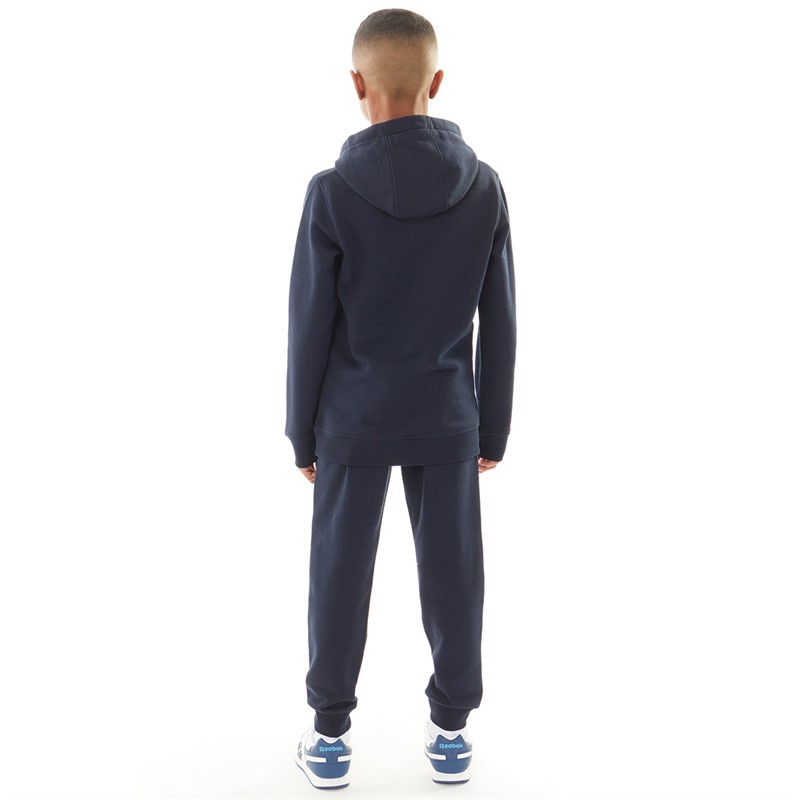 U.S. POLO ASSN. Boys Large Box OTH Hoodie Tracksuit Dark Sapphire Navy