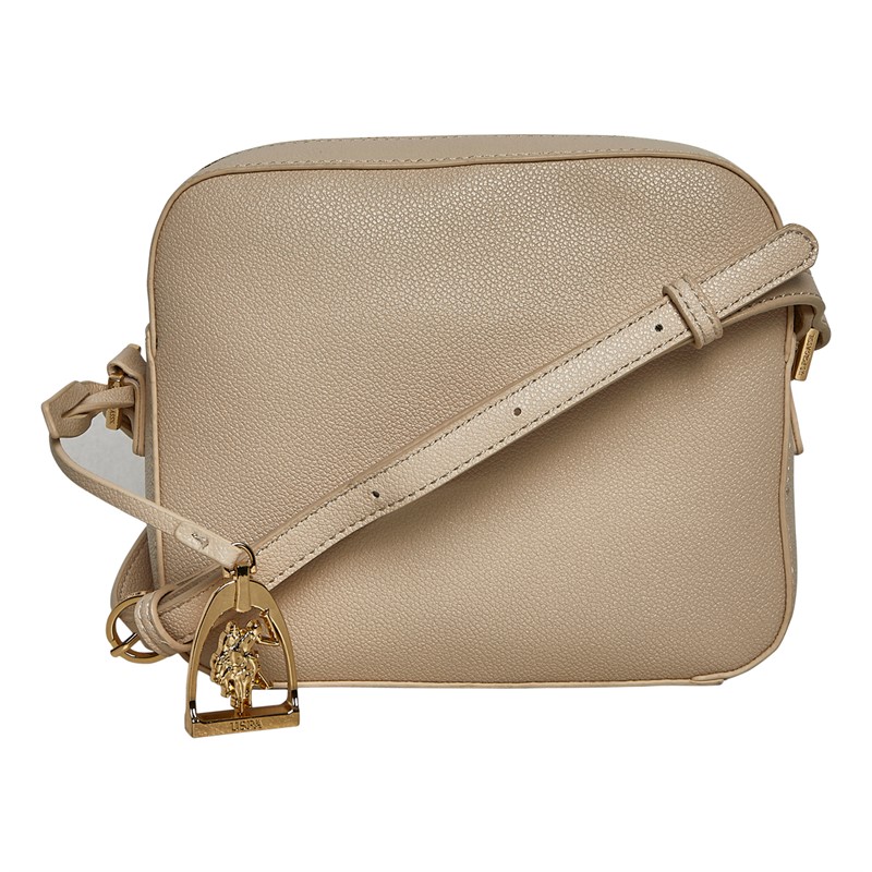 U.S. POLO ASSN. Womens Jones Crossbody Bag Powder