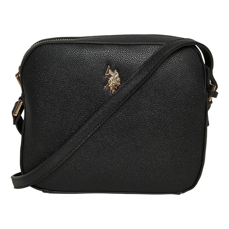 U.S. POLO ASSN. Womens Jones Crossbody Bag Black