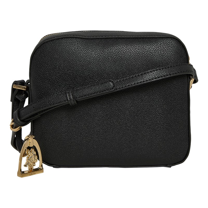 U.S. POLO ASSN. Womens Jones Crossbody Bag Black