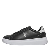 U.S. POLO ASSN. Mens Cody Trainers Black/White