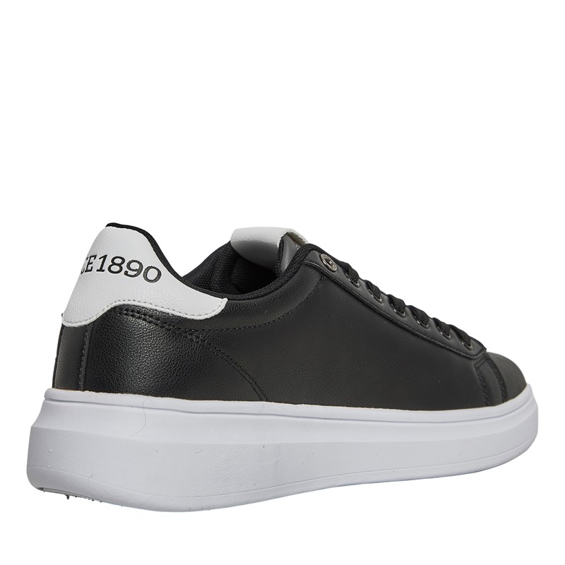 U.S. POLO ASSN. Mens Cody Trainers Black/White