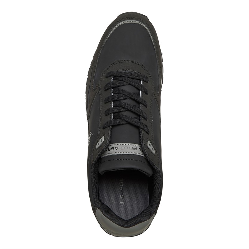 U.S. POLO ASSN. Mens Tabry Trainers Black