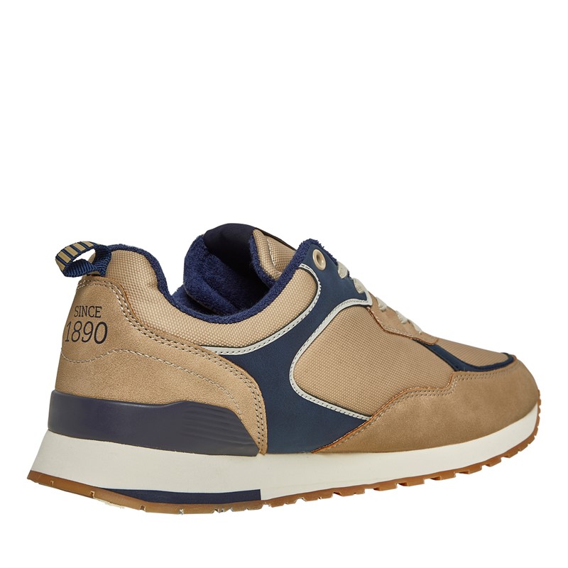 U.S. POLO ASSN. Mens Tabry Trainers Beige