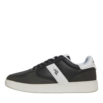 U.S. POLO ASSN. Mens Rokko Trainers Black/White