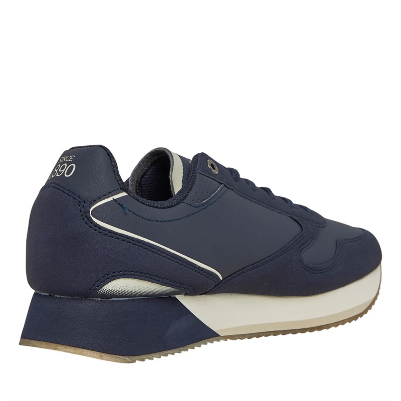 U.S. POLO ASSN. Mens Nobil Trainers Dark Blue