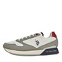 U.S. POLO ASSN. Mens Nobil Trainers White