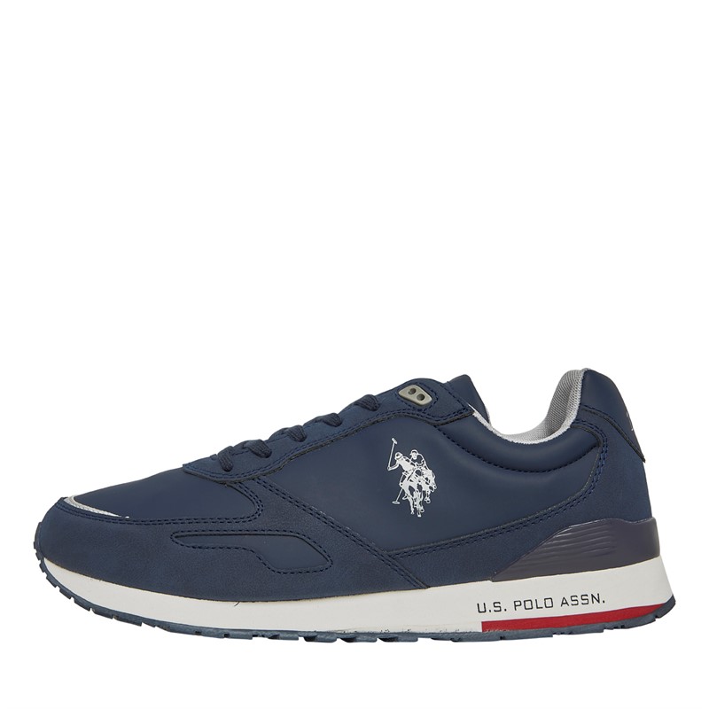 U.S. POLO ASSN. Mens Tabry Trainers Dark Blue