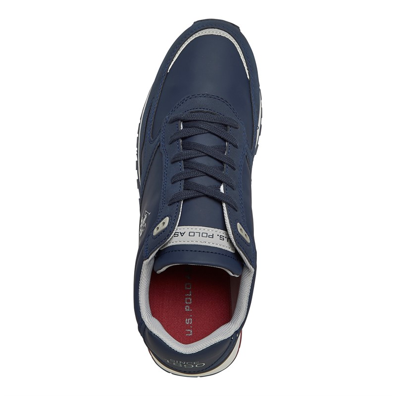 U.S. POLO ASSN. Mens Tabry Trainers Dark Blue