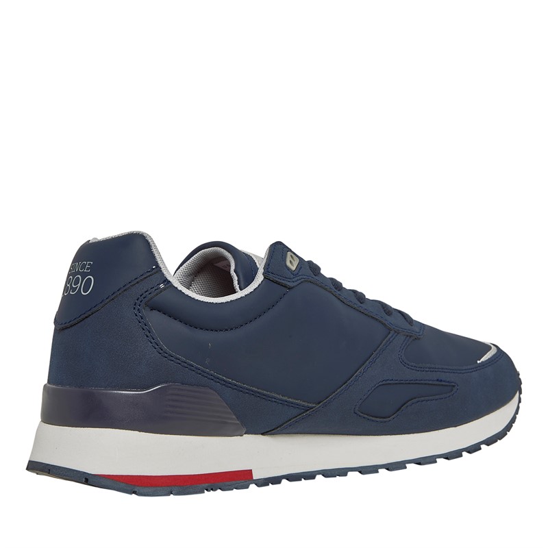 U.S. POLO ASSN. Mens Tabry Trainers Dark Blue