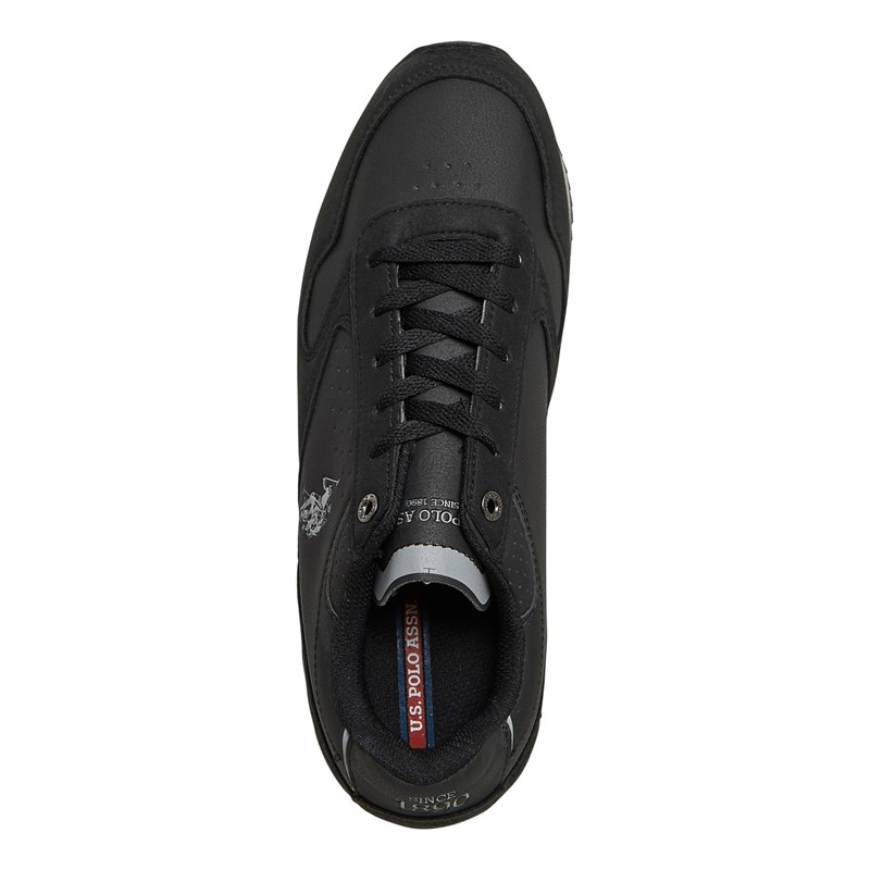 U.S. POLO ASSN. Mens Nobil Trainers Black