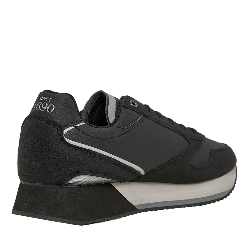 U.S. POLO ASSN. Mens Nobil Trainers Black