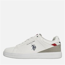 U.S. POLO ASSN. Mens Rokko Trainers 02 White