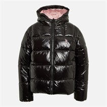 U.S. POLO ASSN. Girls Puffer Jacket Black