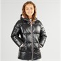 U.S. POLO ASSN. Mädchen Lange Stepp Jacke Schwarz