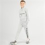 U.S. POLO ASSN. Boys Sport Logo BB 1/4 Zip And Joggers Tracksuit Set Mid Grey Marl