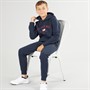 U.S. POLO ASSN. Boys Graphic Hoodie And Joggers Tracksuit Set Dark Sapphire Navy/Haute Red Dhm