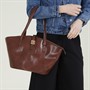 U.S. POLO ASSN. Womens Handbag Brown