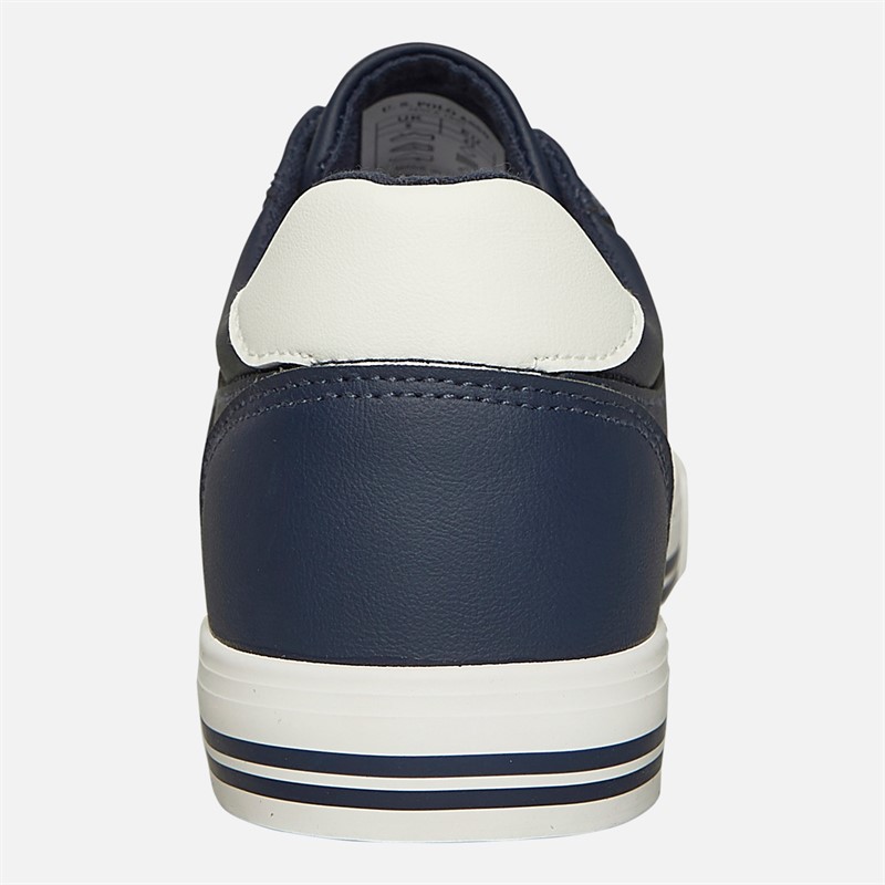 U.S. POLO ASSN. Herre Bobby PU Træningssko Navy/Hvid PU